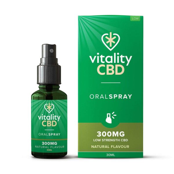 Vitality 300mg CBD Oil Oral Spray
